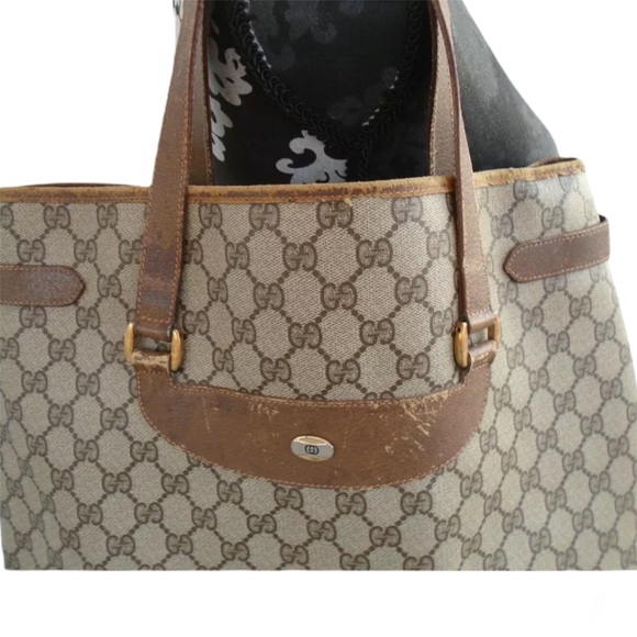 Authentic old Gucci large tote bag - Picture 6 of 9